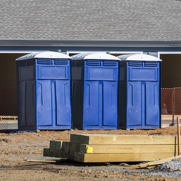 what is the cost difference between standard and deluxe portable toilet rentals in Windsor